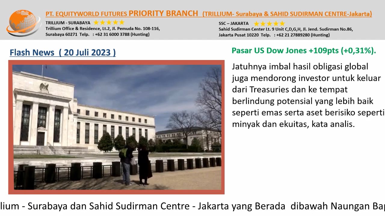 PT Equityworld Futures Trillium Surabaya - Bank Sentral Eropa Isyaratkan Untuk Hentikan Kenaikan Suku Bunga