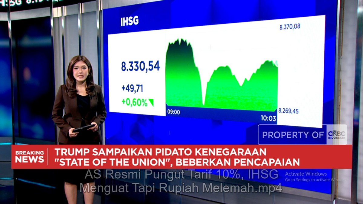 Video: AS Resmi Pungut Tarif 10%, IHSG Menguat Tapi Rupiah Melemah