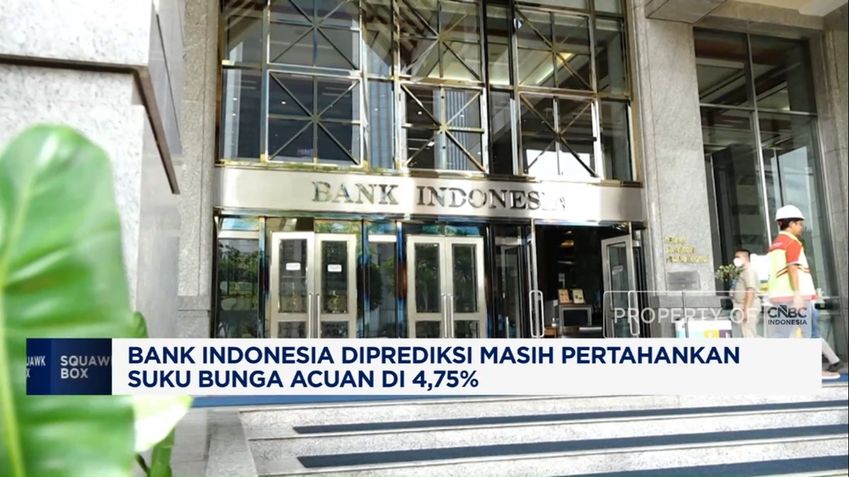Video: Bank Indonesia Diprediksi Tahan Suku Bunga Acuan di 4,75%