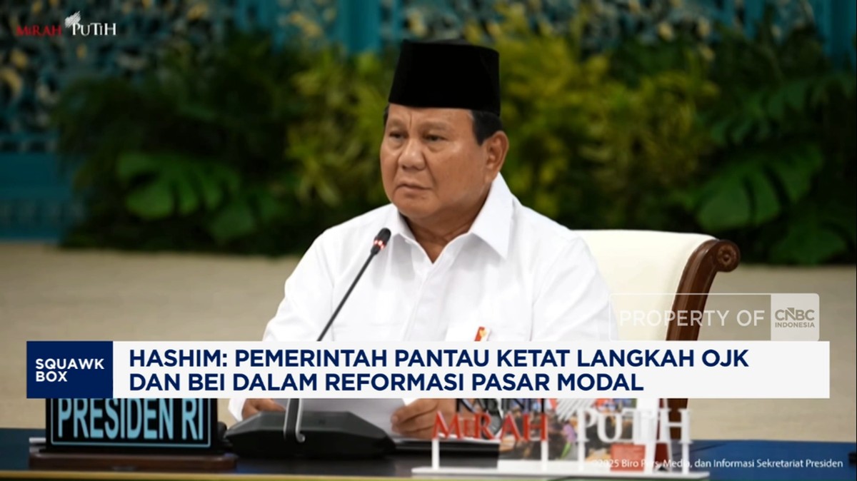 Video: Hashim: Pemerintah Pantau OJK dan BEI dalam Reformasi Pasar Modal
