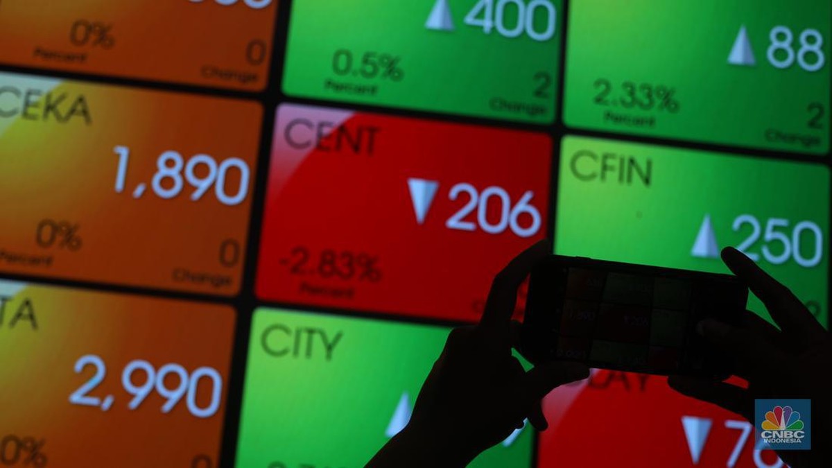 IHSG Kurang Tenaga, Sesi 1 Ditutup Turun 0,16%