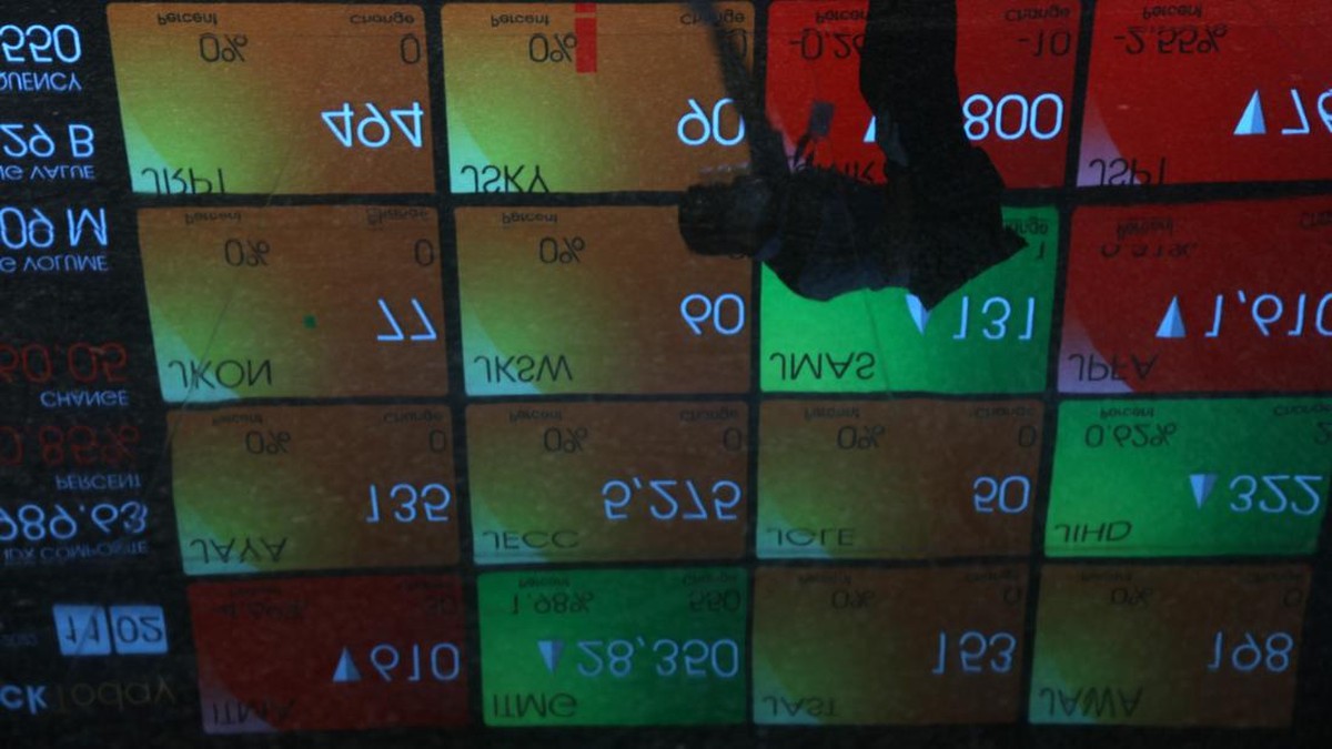 IHSG Sesi 1 Turun 2,83%, Balik ke Level 7.800-an