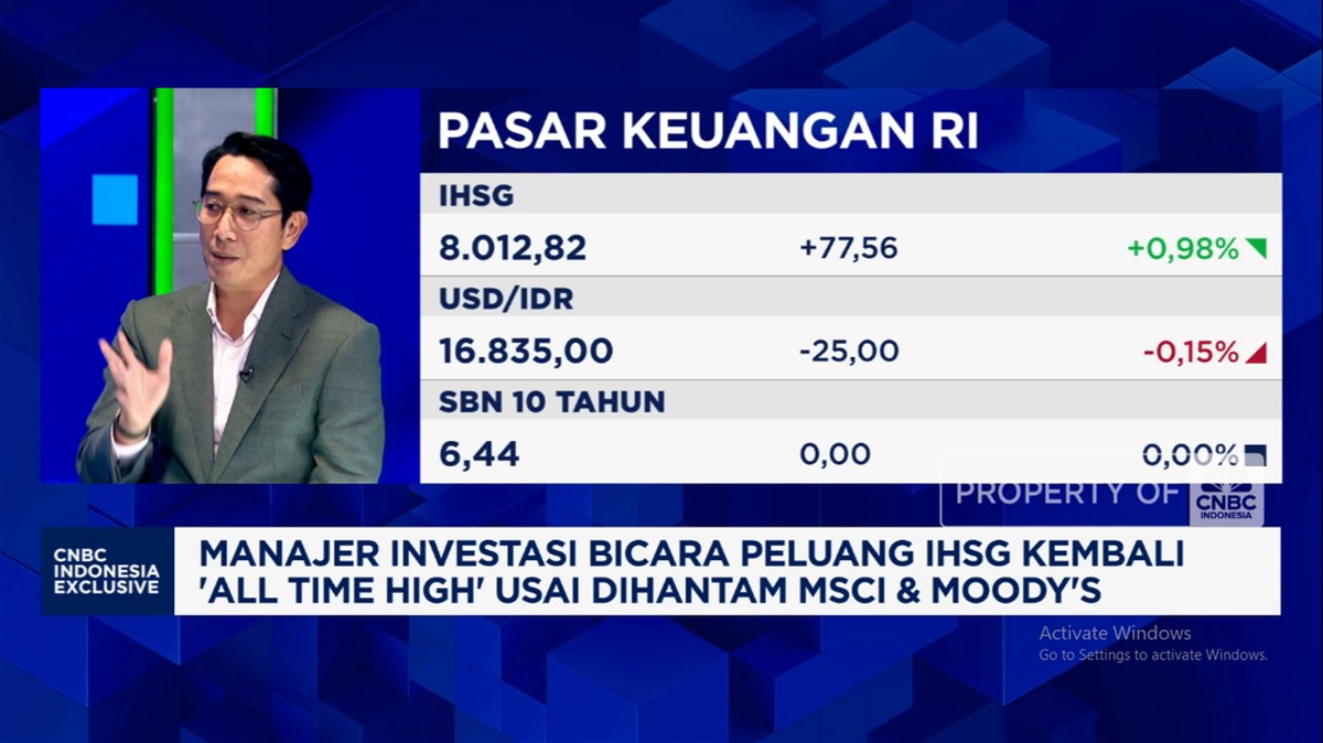 Video: Sektor Incaran MI Saat MSCI dan Moody’s Ubah Penilaiannya ke RI