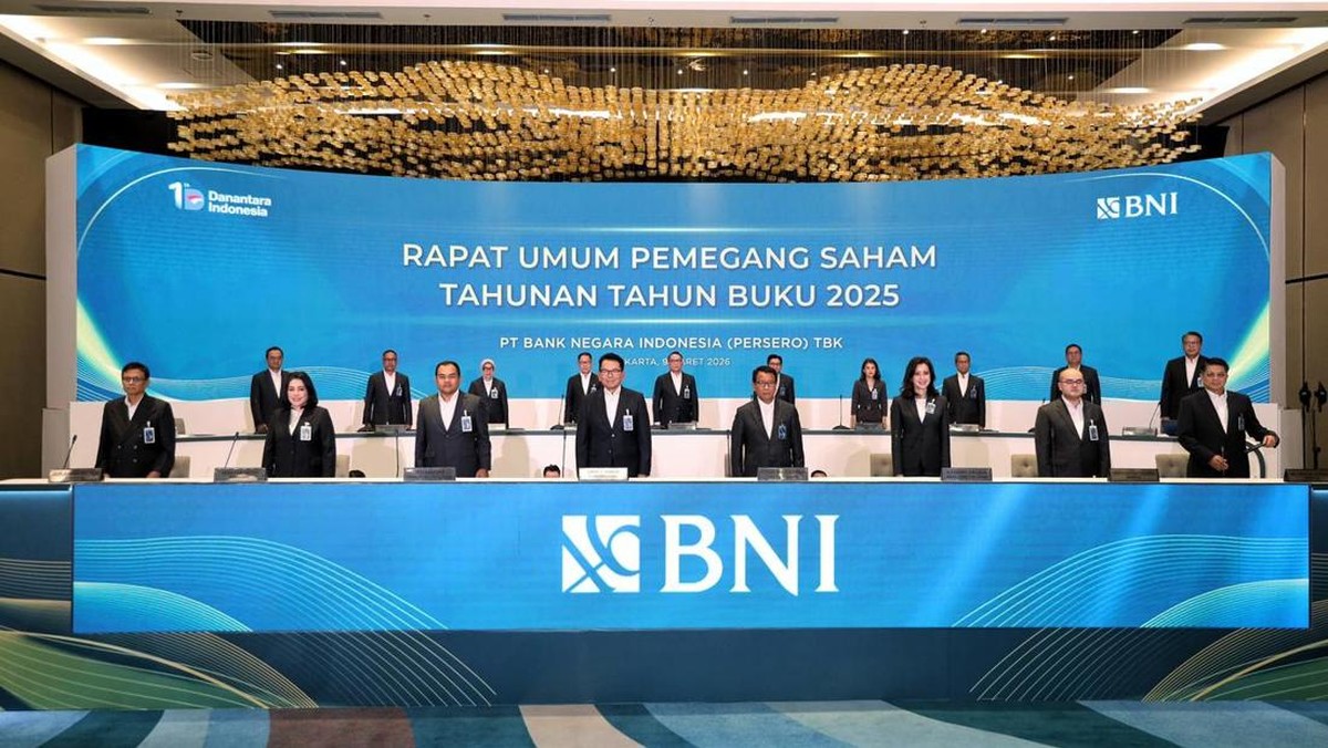 Sah! RUPST BNI Sepakat Bagi Dividen Rp13 T dan Buyback Saham Rp905 M