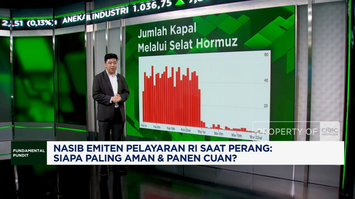 Video: Nasib Emiten Pelayaran RI Saat Perang, Siapa Paling AmandanCuan?