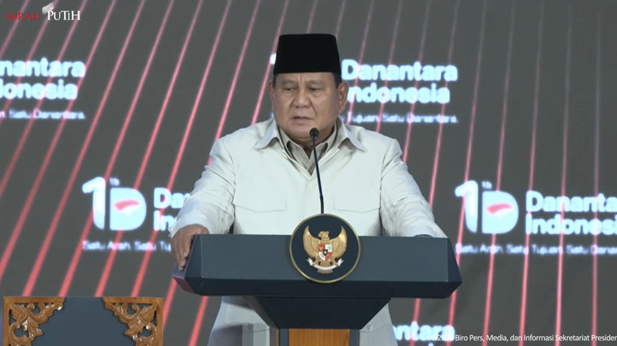 Prabowo Happy ROA Danantara Indonesia Meningkat 300% Tahun 2025