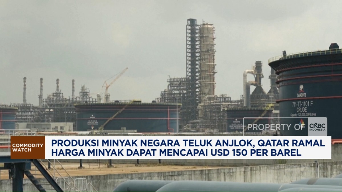 Video: Produksi Minyak Teluk Turun, Qatar Ramal Harga Capai USD 150