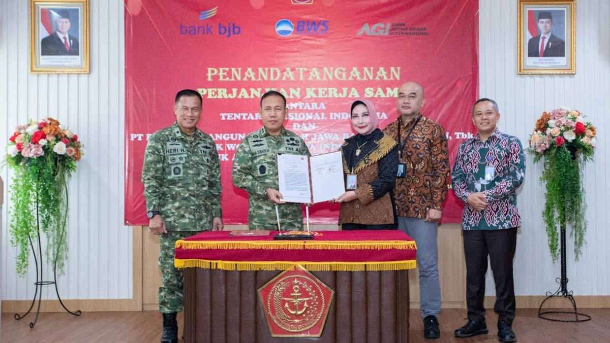 Kolaborasi Berlanjut, bank bjb Perkuat Kemitraan dengan Mabes TNI