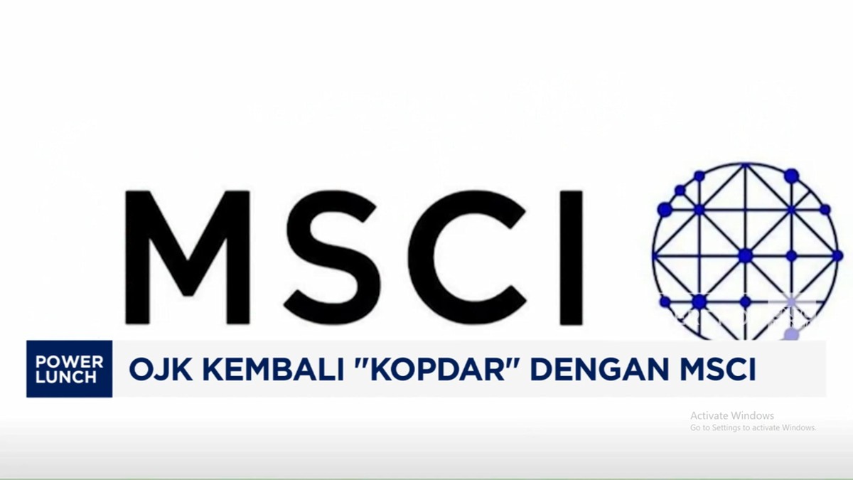 Video: OJK Kembali “Kopdar” Dengan MSCI Bahas Reformasi Bursa