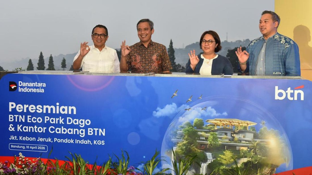 Tingkatkan Pelayanan, BTN Resmikan Eco Park Dago dan 3 Kantor Cabang