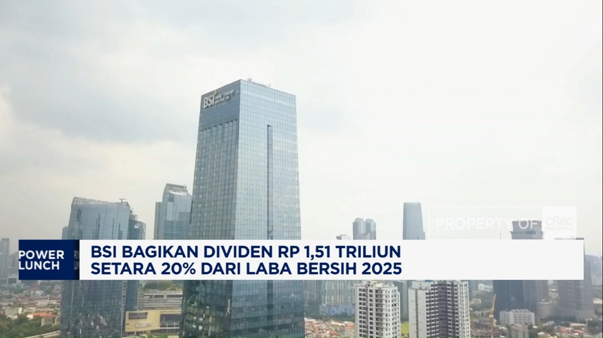 Video: Bank Syariah Indonesia Bagi Dividen Rp1,51 Triliun