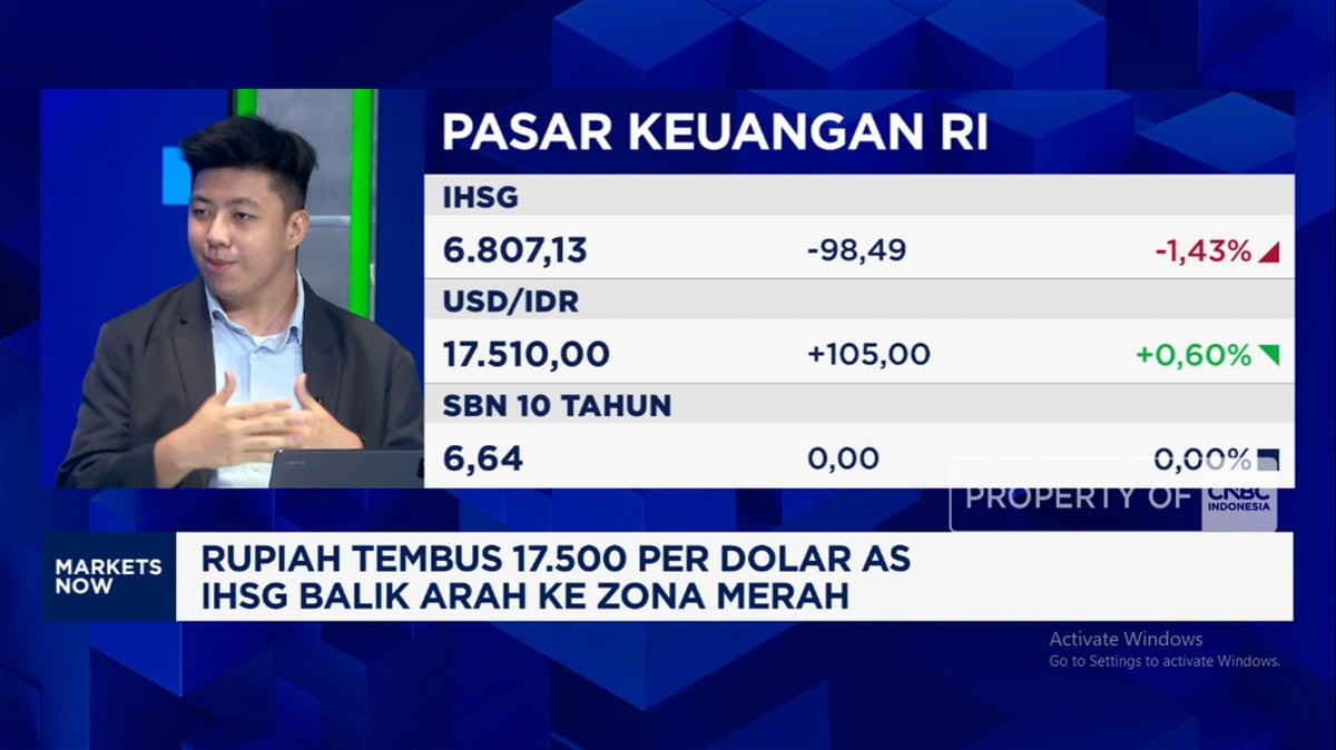 Video: Kabar Ini Bikin IHSG Anjlok Lebih 1% dan Rupiah ke Rp 17.500/USD