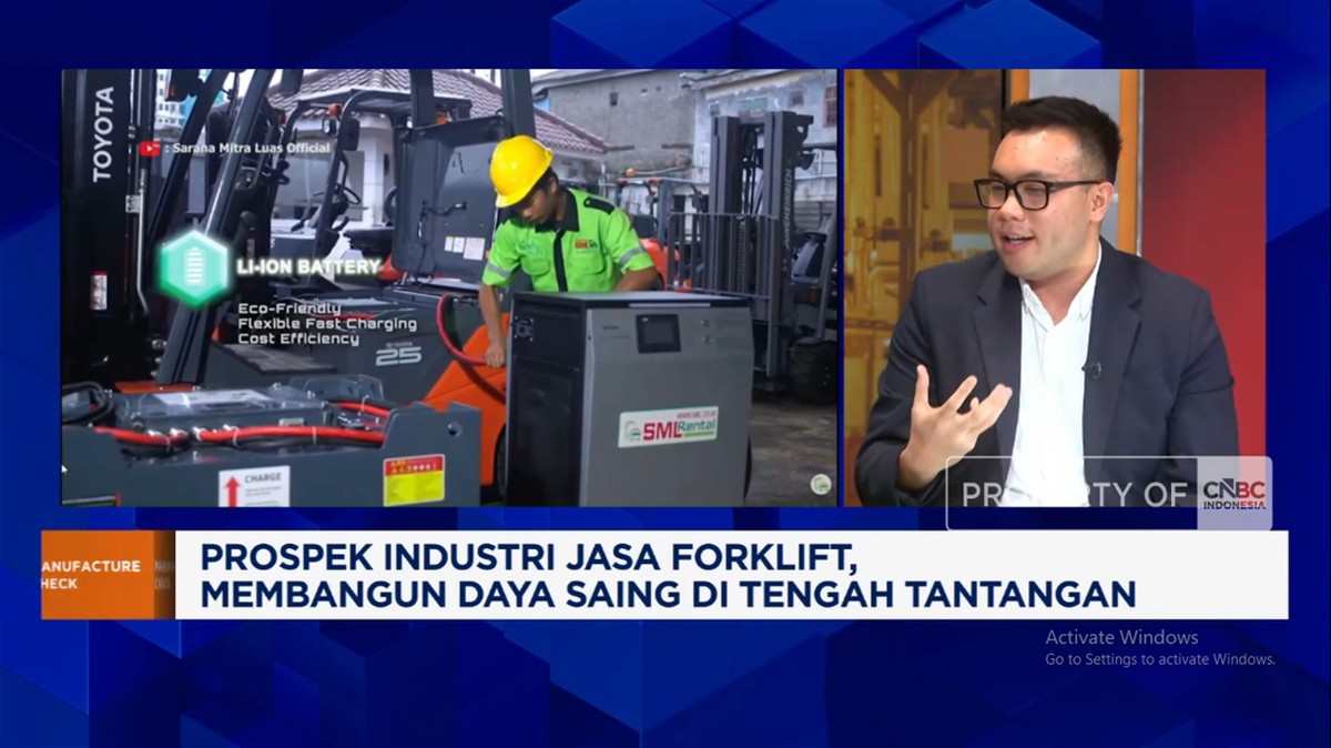 Video: Jurus Rental Fokrlift Kejar Laba Rp 100 M di Tengah Perang