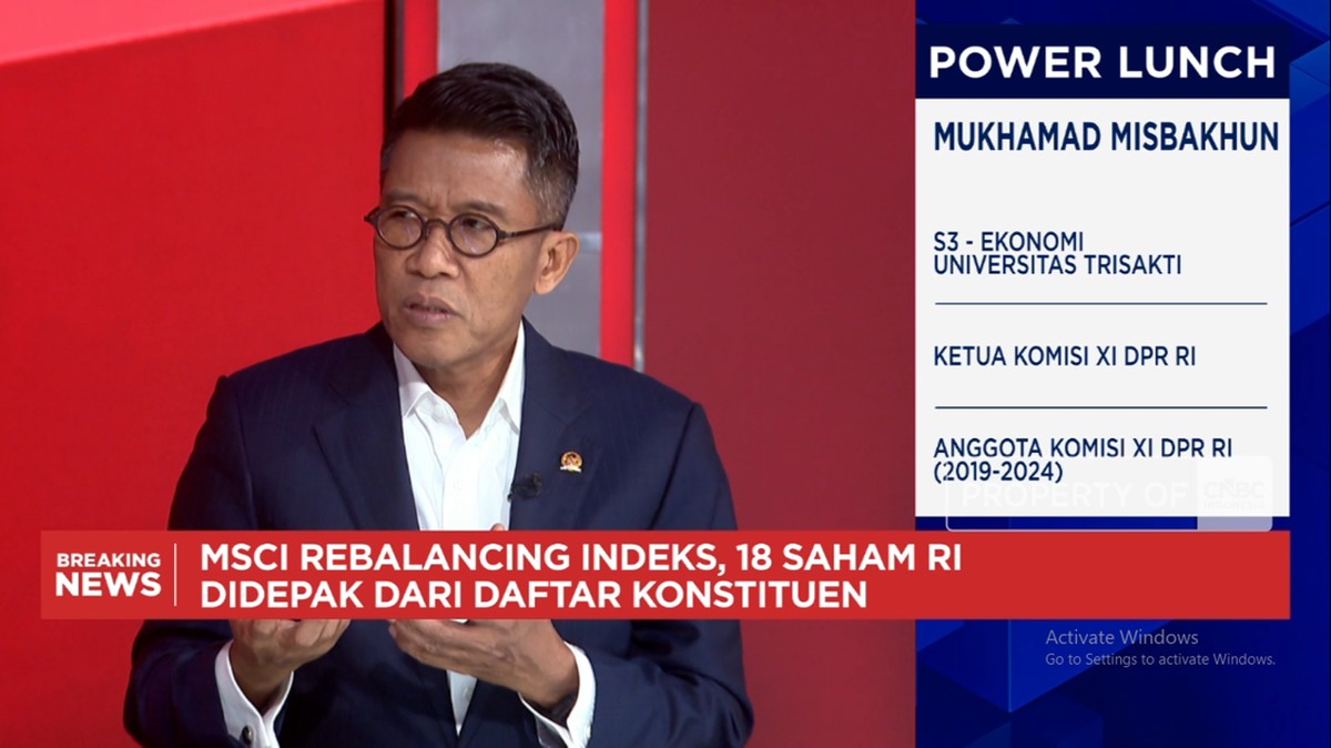 Video: Misbakhun: Rebalancing MSCI Jadi Obat “Pahit” Penguatan Bursa