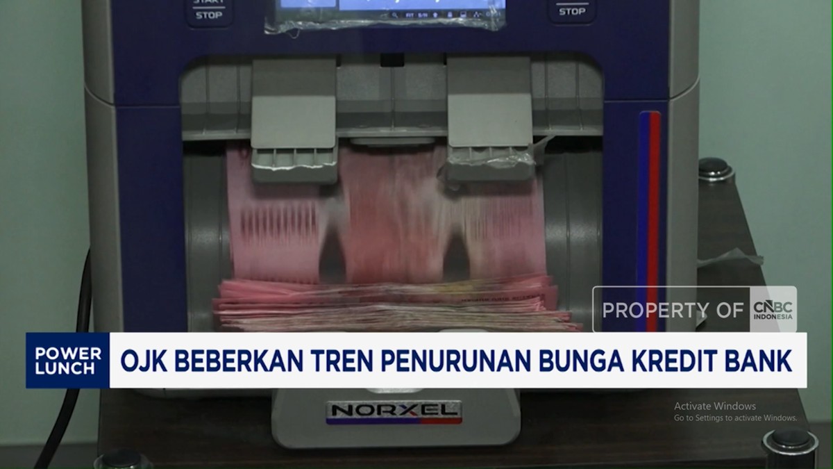 Video: OJK Beberkan Tren Penurunan Bunga Kredit Bank