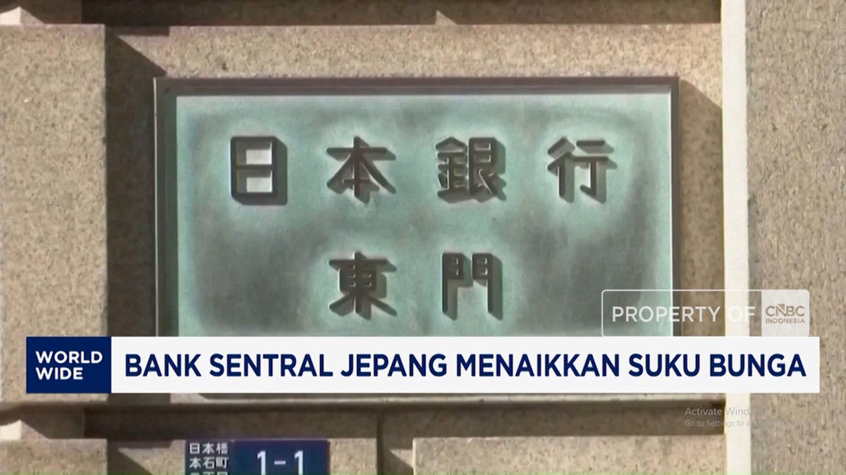 Video: Bank Sentral Jepang Kerek Suku Bunga Tertinggi Dalam 31 Tahun