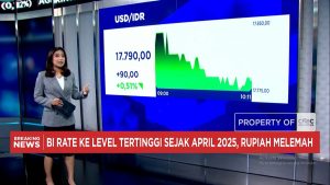 Video: BI Rate Naik Lagi, Rupiah Melemah ke Rp 17.800 per Dolar AS