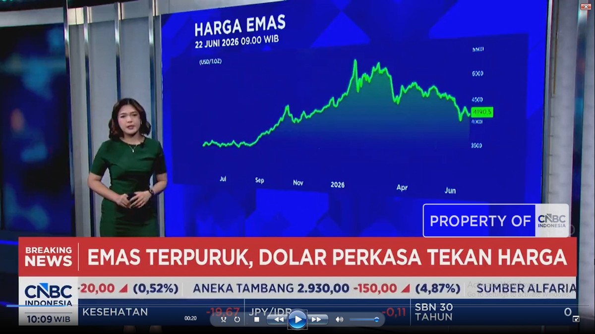 Video: Emas Terpuruk Tapi Harga Minyak Meroket Efek Panas Selat Hormuz