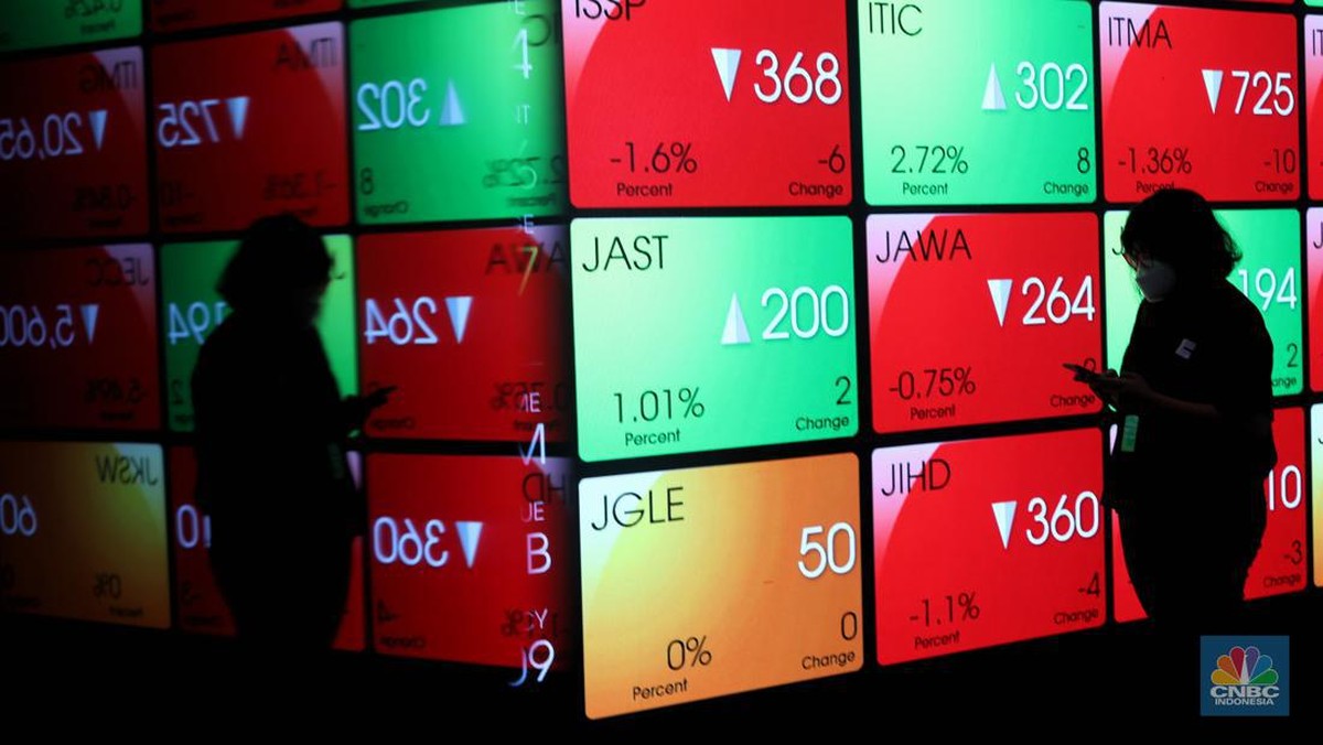 Pasar Sepi, IHSG Ditutup Turun 1,28%