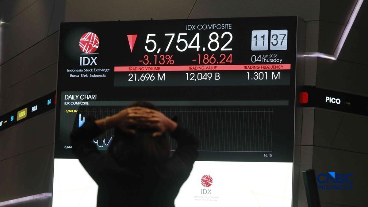 Investor Mesti Banyak Sabar, IHSG Masih Tersungkur hingga Siang Ini