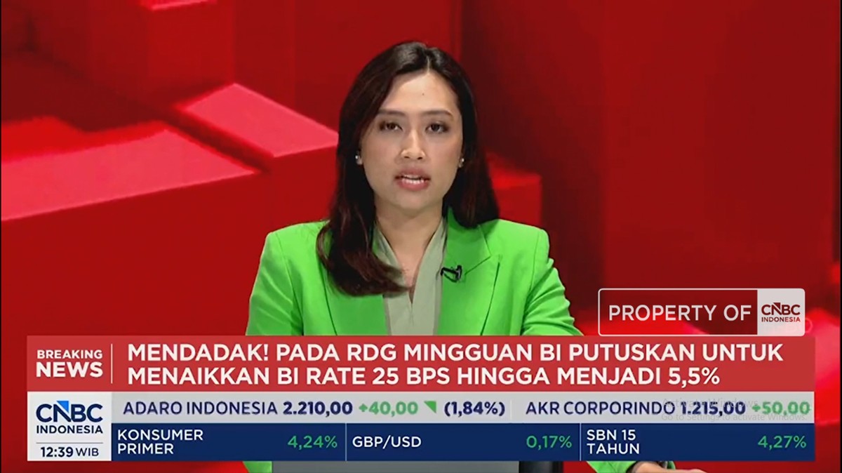 Video: Mendadak BI Gelar RDG, Naikkan Suku Bunga 25 Bps Jadi 5,50%