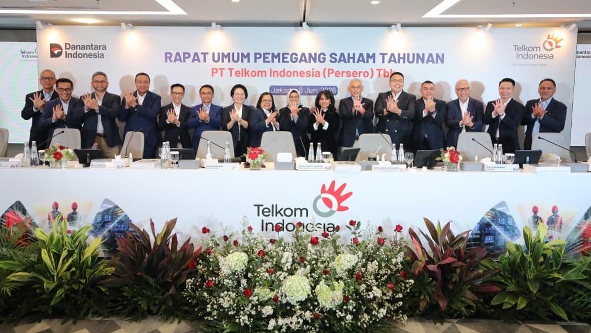 Gelar RUPST 2025, Telkom Sepakati Buyback Saham dan Bagi Dividen Rp21,9T