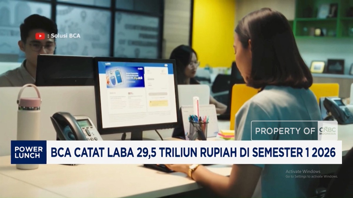 Video: BCA Catat Laba 29,5 Triliun Rupiah di Semester 1 2026