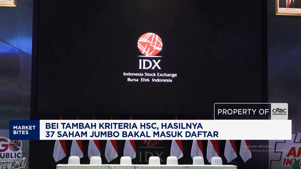 Video: BEI Tambah Kriteria HSC, 37 Saham Jumbo Bakal Masuk Daftar