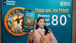 BNI Hadirkan Ragam Promo Rayakan 80 Tahun Pengabdian untuk Negeri