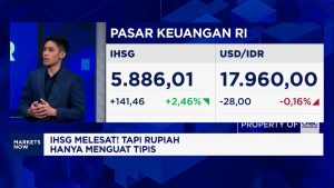 Video: Menguat Lebih Dari 2% di Akhir Pekan, IHSG Melaju ke 5.800-an
