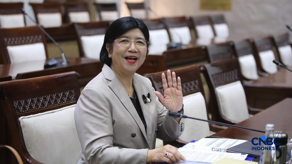 Calon Tunggal Gubernur BI Destry Damayanti Fit dan Proper Test di DPR
