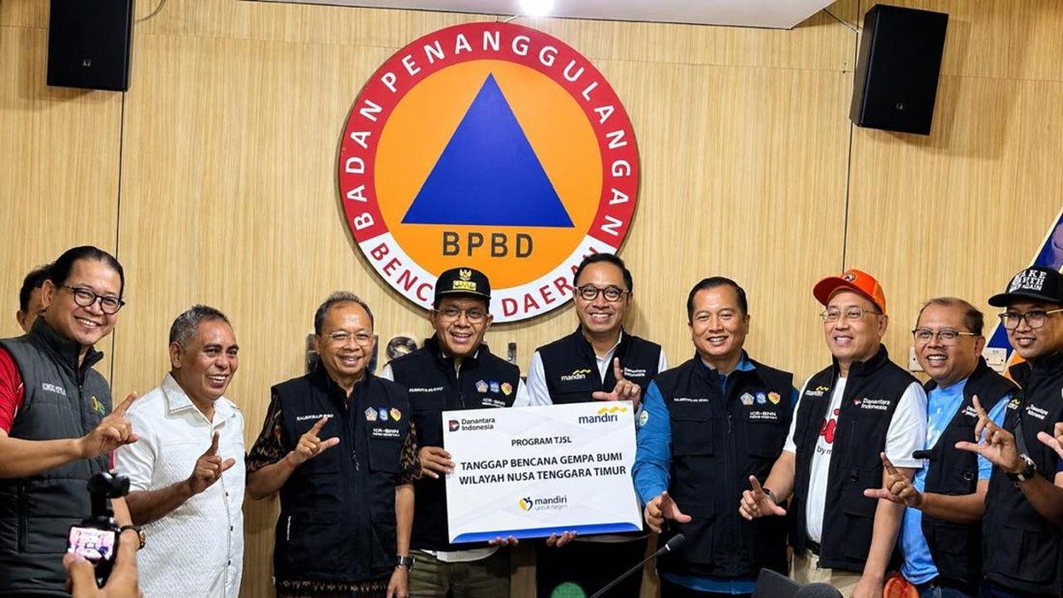 Sinergi BNPB, Pemprov, dan Bank Mandiri Tangani Bencana di NTT