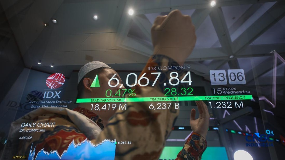 IHSG Dibuka di Zona Merah, Turun Tipis 0,08% ke Level 6.296