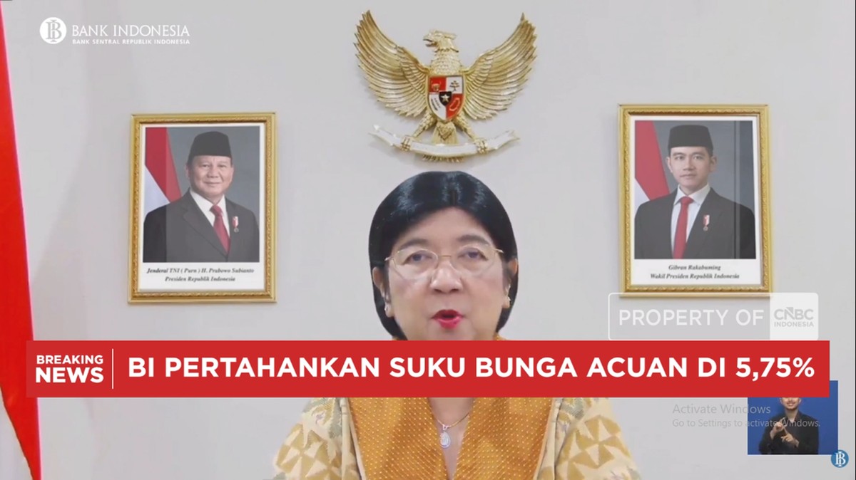 Video: Perdana Pimpin RDG, Destry Umumkan BI Tahan Suku Bunga di 5,75%