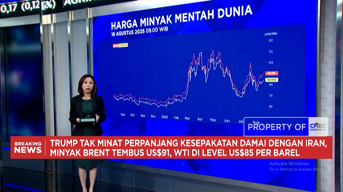 Video: Trump Tak Minat Perpanjang Negosiasi AS-Iran, Harga Minyak Naik