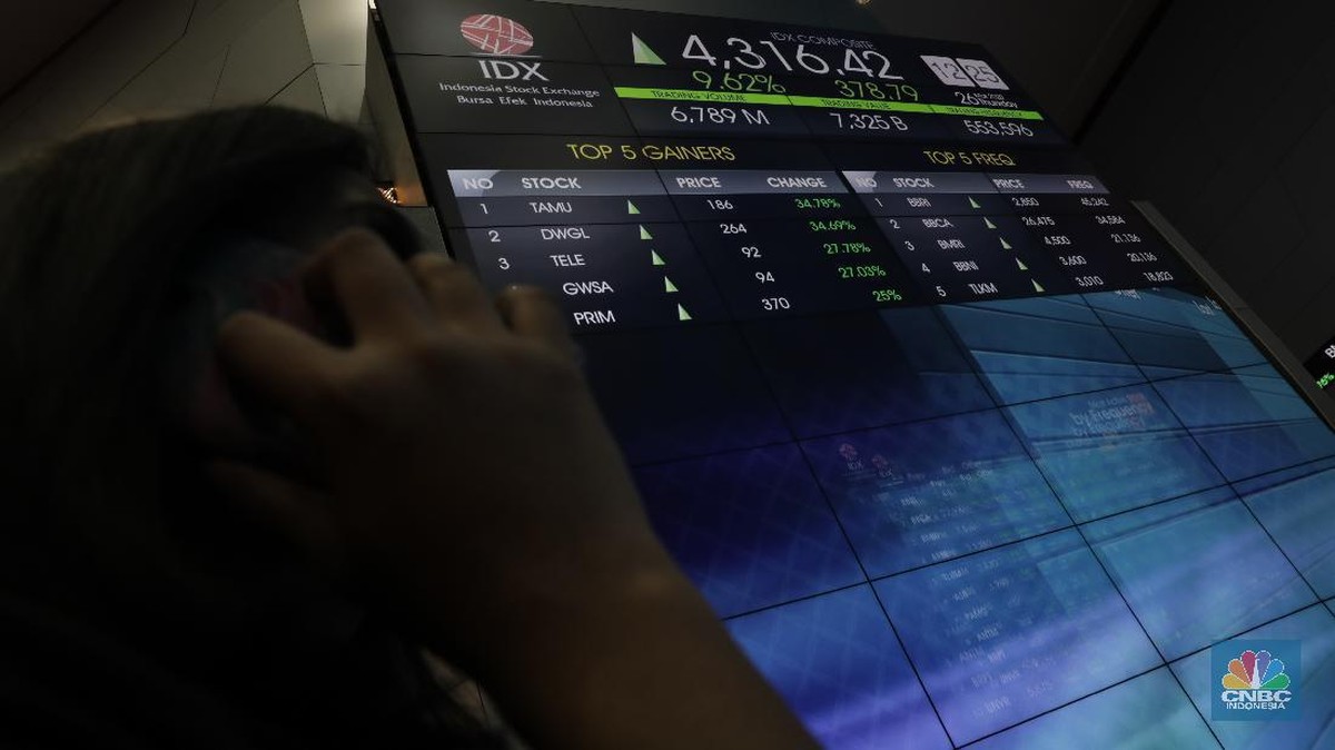 Saham Terbang 200% Lebih Selama Sebulan, BEI Gembok Saham TRUK