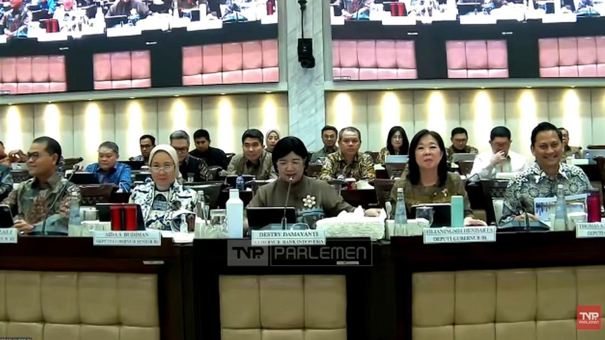 Di Depan DPR, Destry Ungkap Kebijakan BI Saat Dunia Gonjang Ganjing!