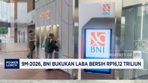 Video: 9M-2026, BNI Bukukan Laba Bersih Rp16,12 Triliun