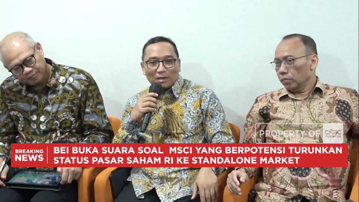 Video: BEI Respons Soal Potensi MSCI Menurunkan Status Pasar Saham RI