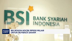 Video: BSI Rogoh Kocek Rp500 Miliar Untuk Buyback Saham