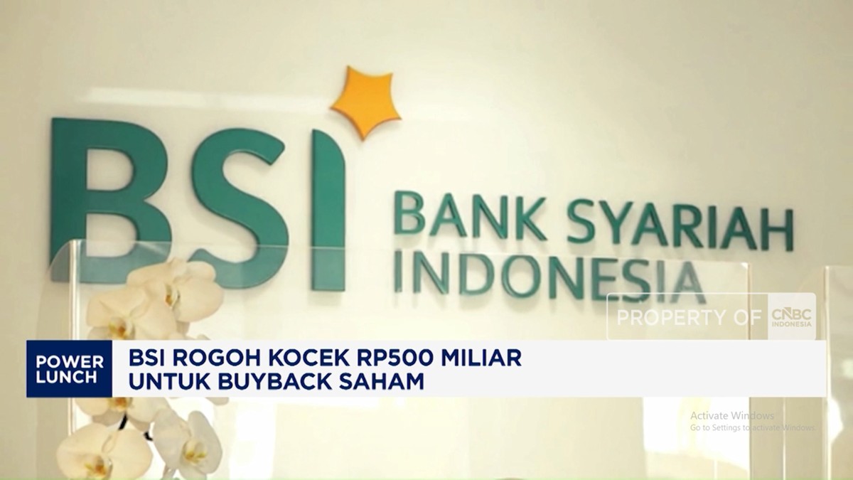 Video: BSI Rogoh Kocek Rp500 Miliar Untuk Buyback Saham