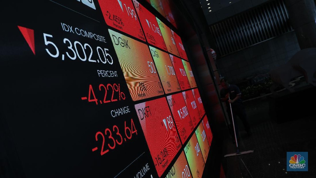 IHSG Anjlok 1% Lebih, Ini Penyebabnya