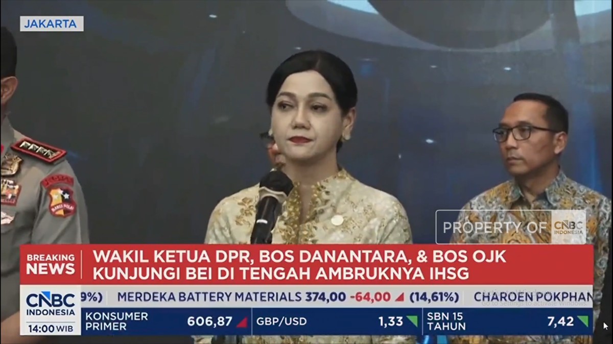 Video: Dasco, Bos Danantara dan Bos OJK Kunjungi BEI Saat IHSG Ambruk