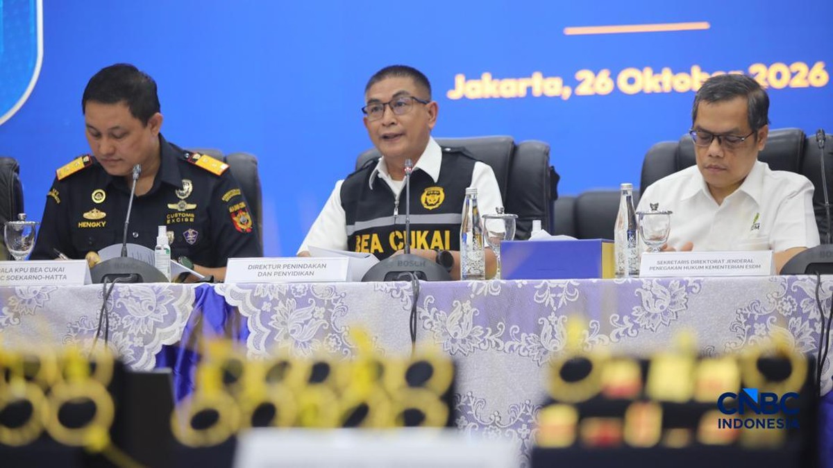 Warga China-India Bawa Kabur Emas RI Rp61 M, Ditangkap Bea Cukai