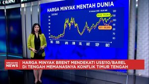 Video: Harga Minyak Brent Dekati USD 110 Hingga Harga Emas Tertekan