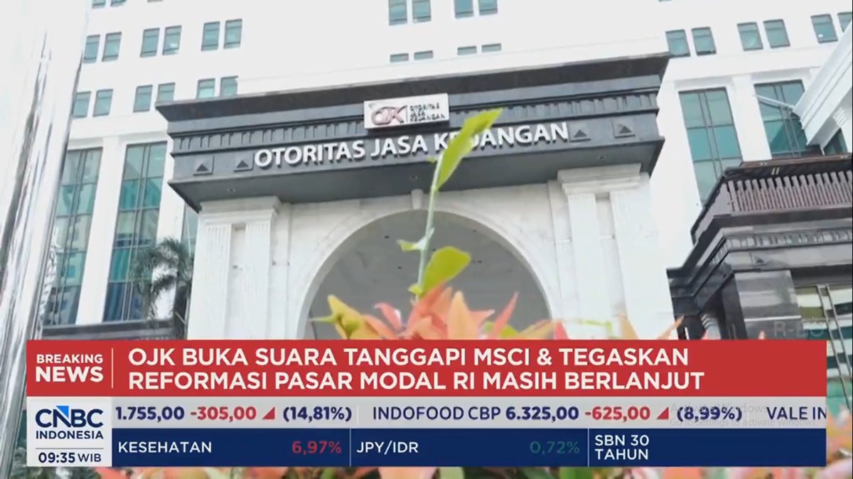 Video: OJK Respons MSCI dan Peluang RI Turun ke “Standalone Market”